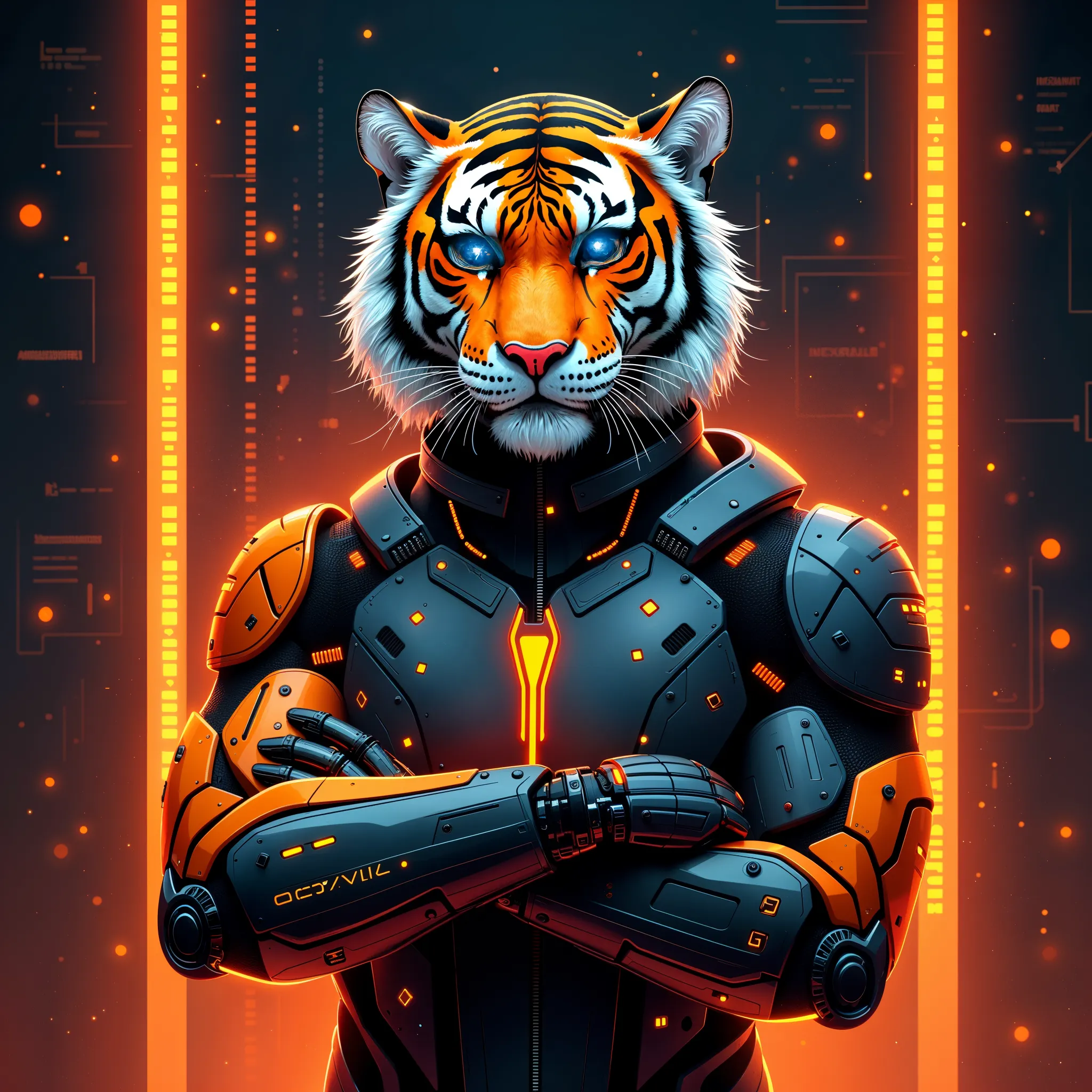 Cyber Tigron – “The Synthetic Instinct” (AI Character)